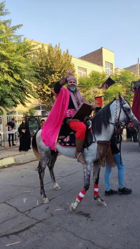 عکس نمایشگاه هیئت حسینی نوش آباد