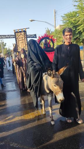 عکس نمایشگاه هیئت حسینی نوش آباد