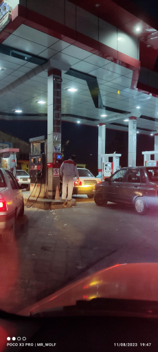 عکس جایگاه دو منظوره بنزین و CNG حسام (نجومی)