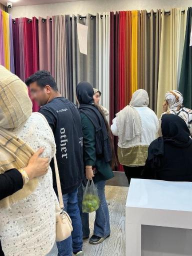 عکس فروشگاه معماری ۱۰۰۱ بزرگترین پرده آماده ایران