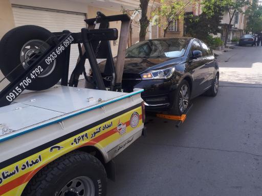 عکس امداد خودرو خودروبر جرثقیل یدک کش  فرشید