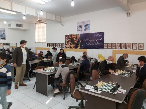 عکس خانه شطرنج اندیشه و هیئت شطرنج استان فارس