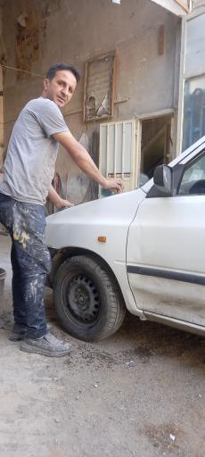 نقاشی اتومبیل وحید