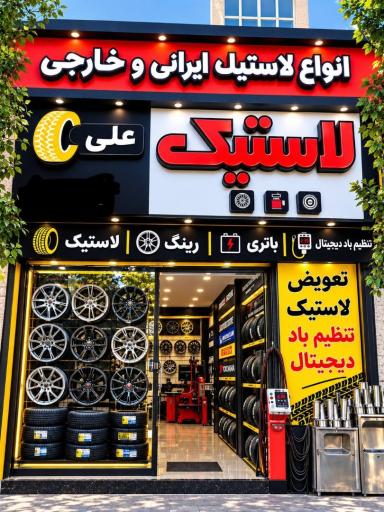 عکس رینگ لاستیک علی 