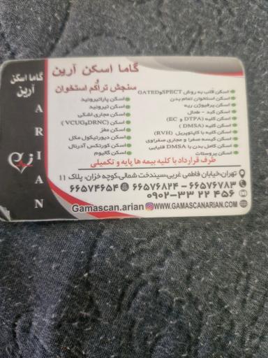 گاما اسکن آرین