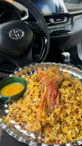 عکس چلوکبابی حاج محمد (ته چین خلیل شهر)