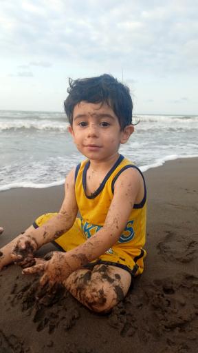 عکس ساحل دستک