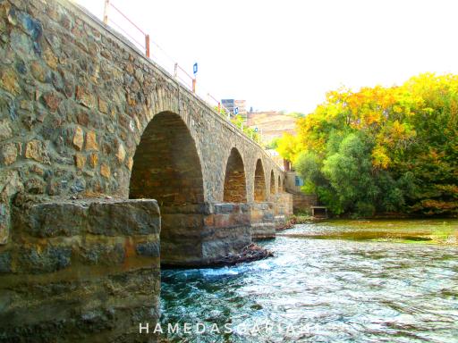 عکس پل سنگی تاریخی هوره