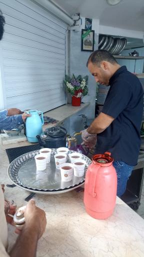 عکس چایخانه  صلواتی حضرت ابوالفضل