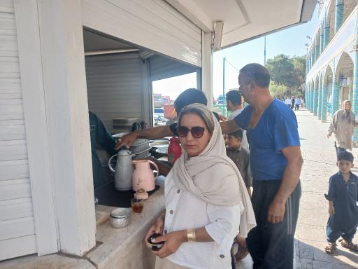 عکس چایخانه  صلواتی حضرت ابوالفضل