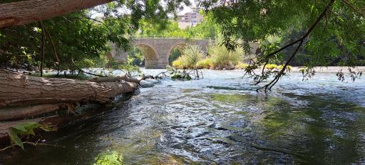 عکس پل سنگی تاریخی هوره