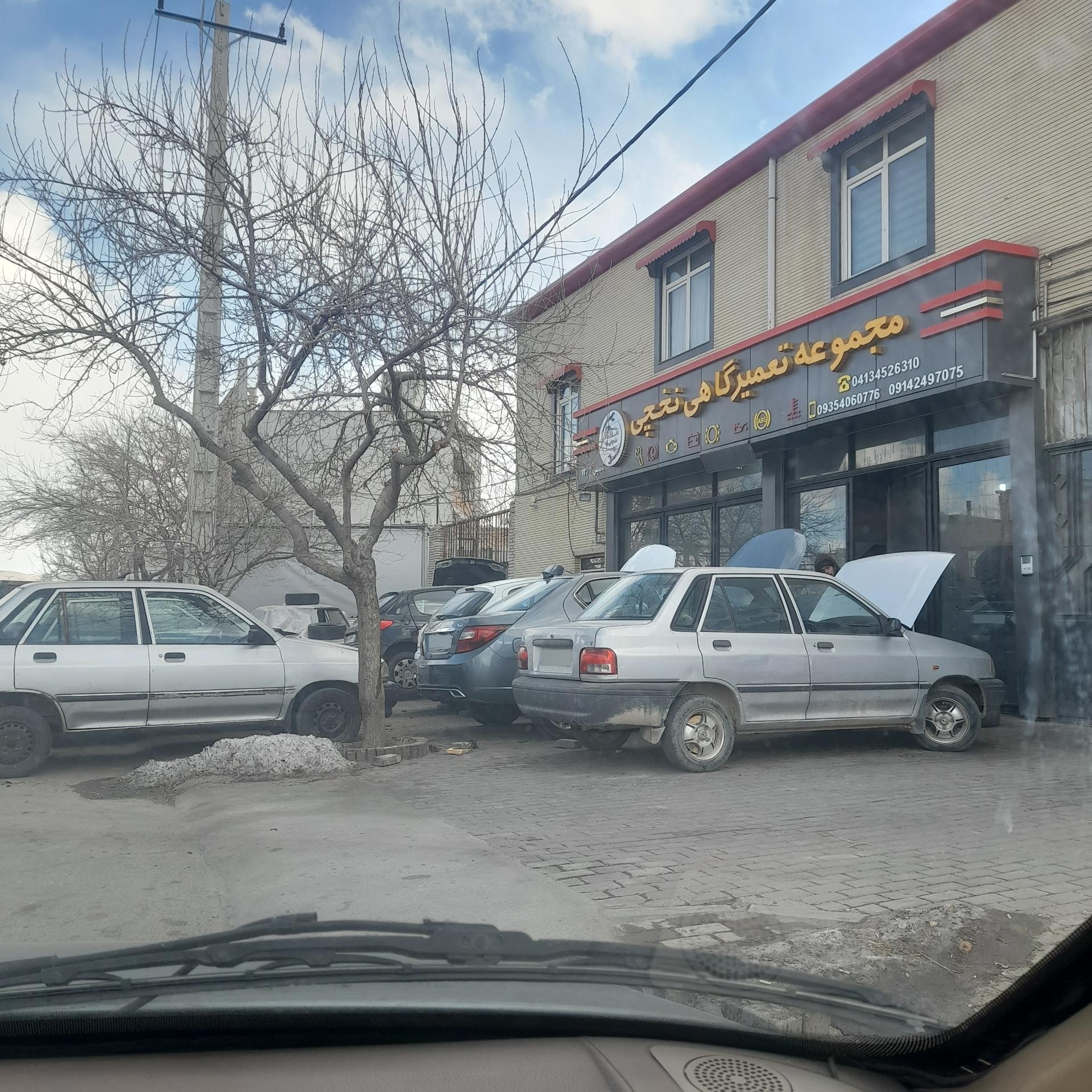 عکس مجموعه تعمیر گاهی نخچی