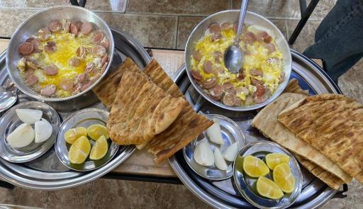 عکس صبحانه و عصرانه خوری خورشید