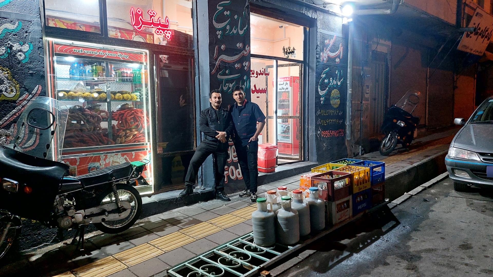 عکس پیتزا و ساندویچی سید