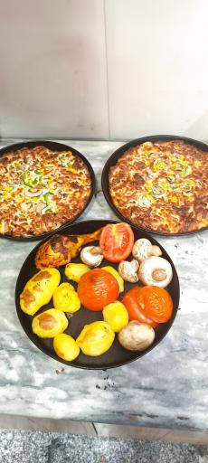 پیتزا ساندویچ رزبرگر