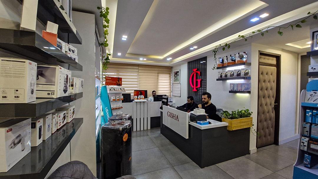 عکس فروشگاه لوازم جانبی گیشا