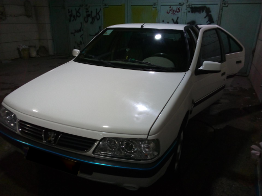 عکس کارواش اسب سیاه