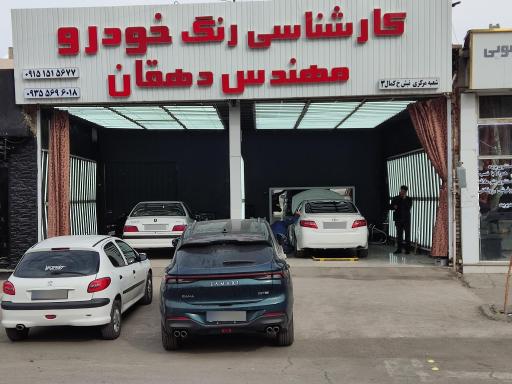 عکس کارشناسی و تشخیص رنگ مهندس دهقان