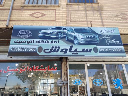 عکس نمایشگاه اتومبیل سیاوش