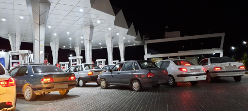 عکس پمپ بنزین دراک