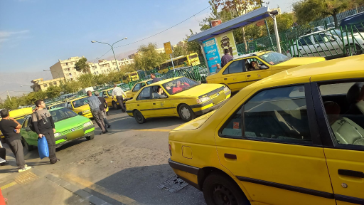 عکس ایستگاه تاکسی 