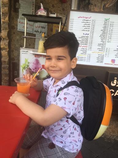 عکس آبمیوه بستنی لب کارون