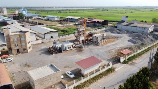 عکس کارخانه آسفالت راهینو