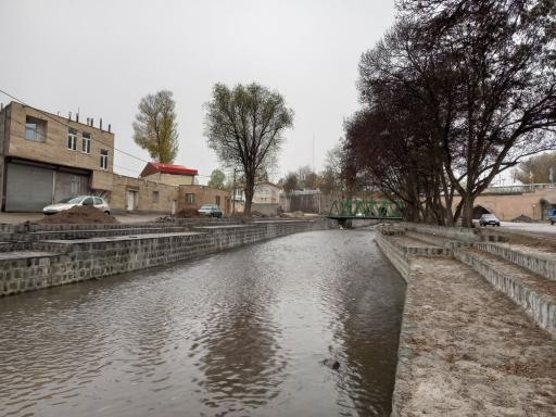 عکس رودخانه آغلاغان شهرستان نیر