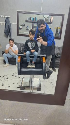 عکس پیرایش  مردانه محسن