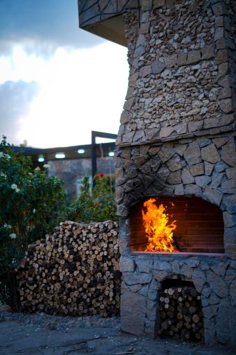 عکس باغ رستوران بیشه