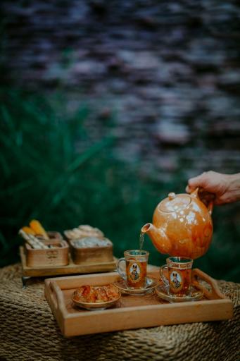 عکس باغ رستوران بیشه