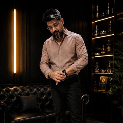 عکس پیرایش  مردانه محسن