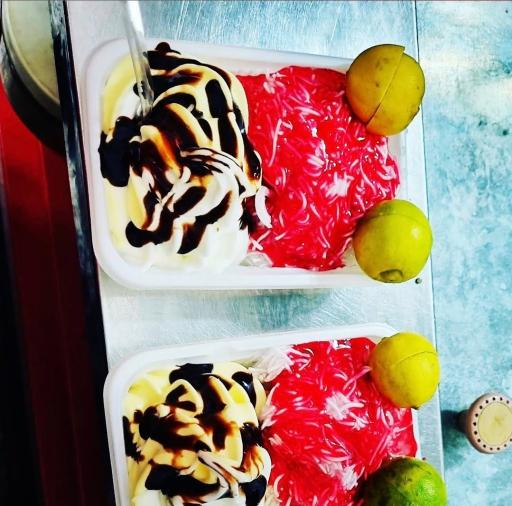 عکس تریا عسل بستنی رضا