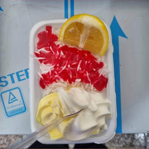 عکس تریا عسل بستنی رضا