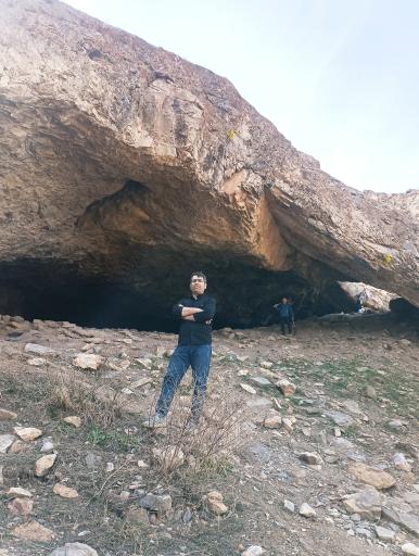 عکس غار مغان
