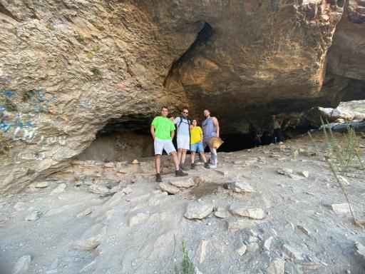 عکس غار مغان