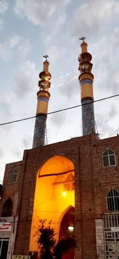 عکس مسجد باب الحوایج مهریز