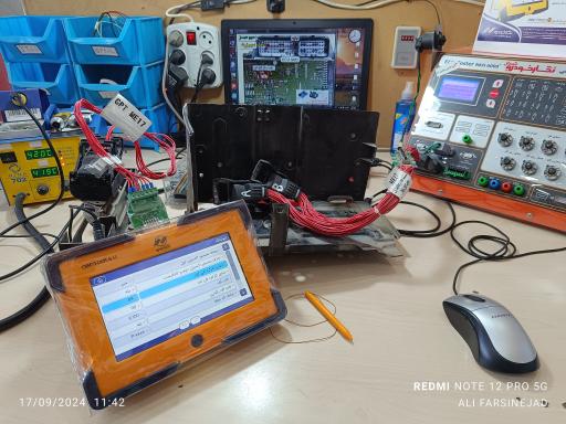 عکس تنظیم موتور مهندس فارسی نژاد (پرشین تیونینگ)