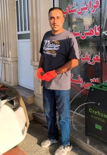 عکس تنظیم موتور مهندس فارسی نژاد (پرشین تیونینگ)