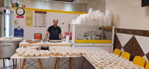 عکس آش و حلیم حیدر بابا