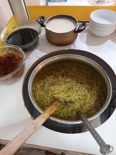 عکس آش و حلیم حیدر بابا