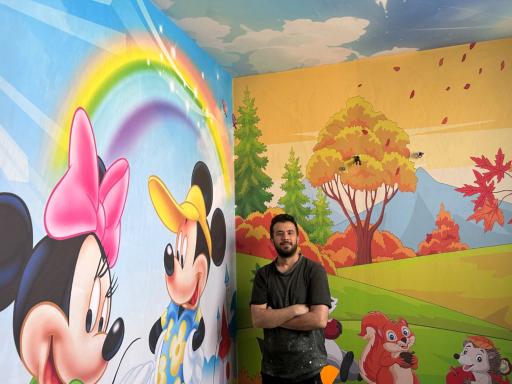 عکس الو کاغذ دیواری