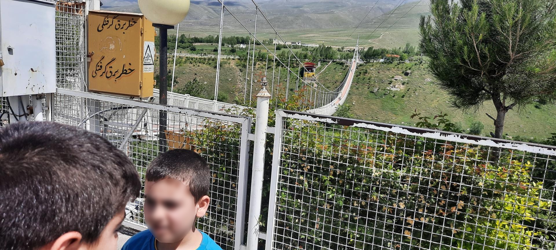 عکس سایت پاراگلایدر پل معلق مشگین شهر