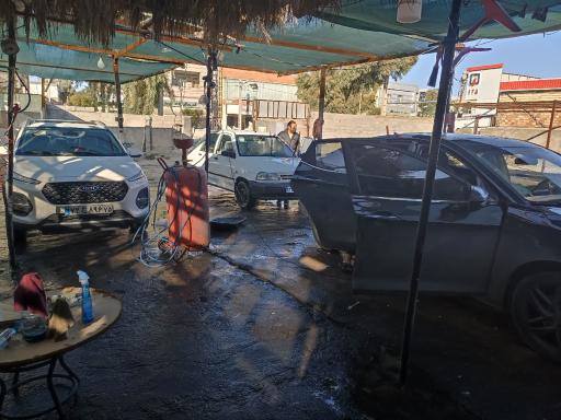 عکس کارواش و بخارشوی مداینی