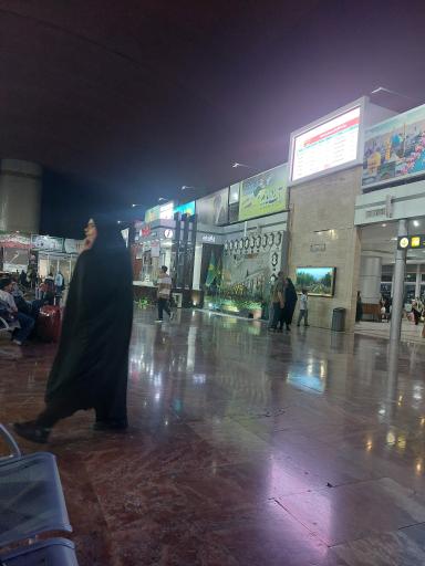 عکس  پایانه راه آهن