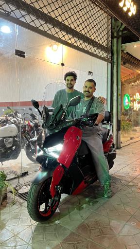 عکس موتور سیکلت شفیعی