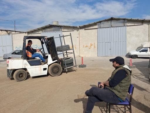 عکس آموزشگاه رانندگی ویژه لیفتراک آسان ماشین