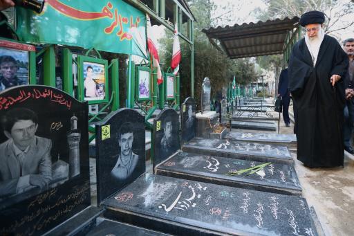 عکس مزار شهدای لشکر فاطمیون