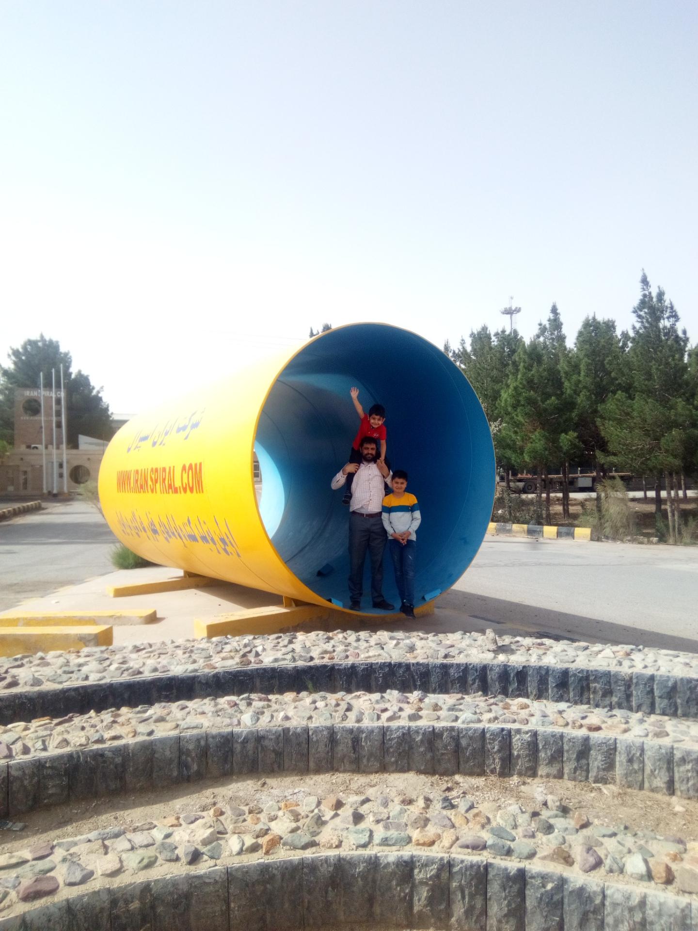 عکس کارخانه لوله ایران اسپیرال