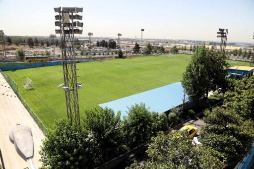 عکس زمین چمن تمرین پیکان